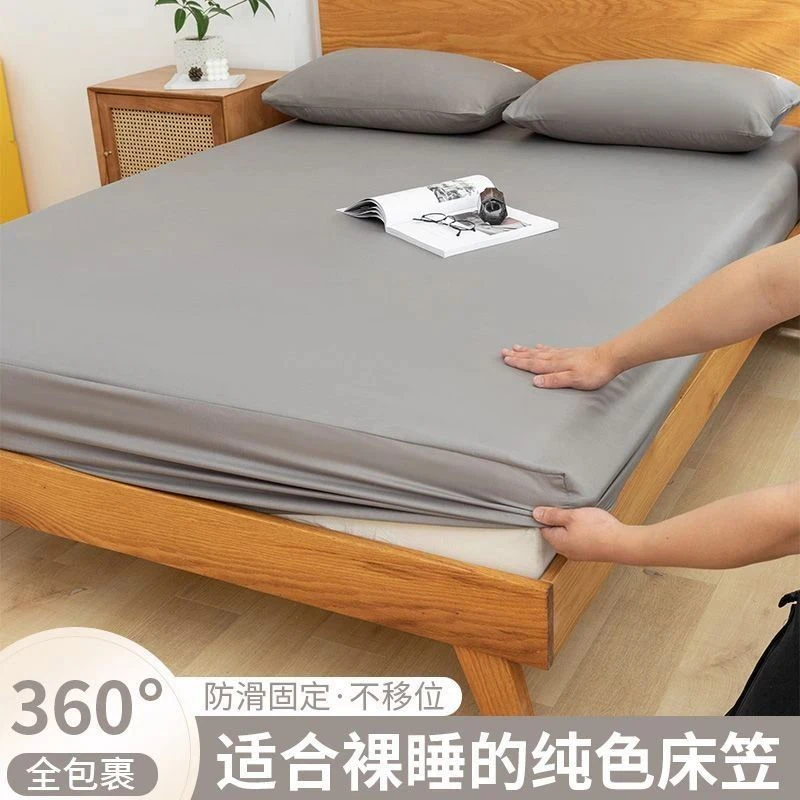 水洗棉色床笠包床单件床罩套席梦思防尘套床垫保护罩2025新款直销