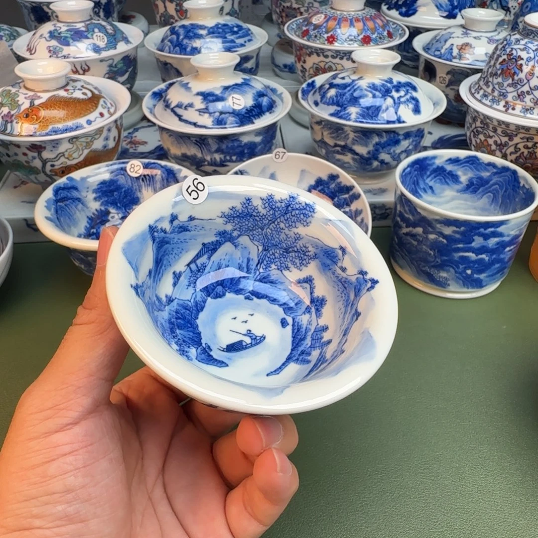 纯手工纯手绘茶具56