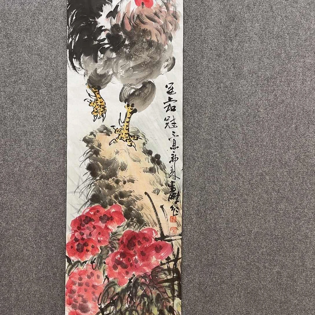 国画娄鹏老师手绘作品