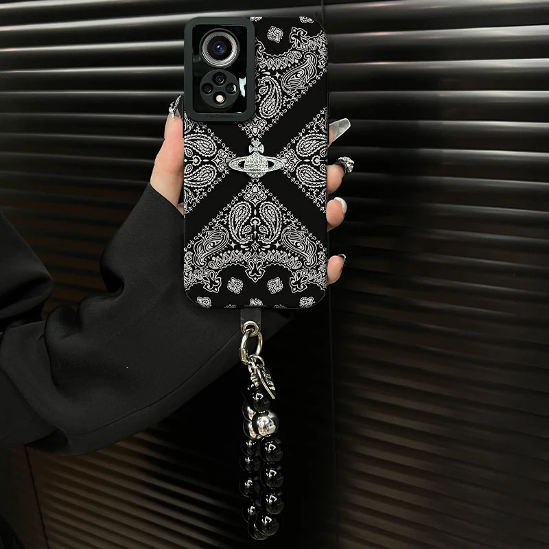 适用【荣耀50】2025复古花纹ins风小羊皮网红时尚创意防摔手机壳女