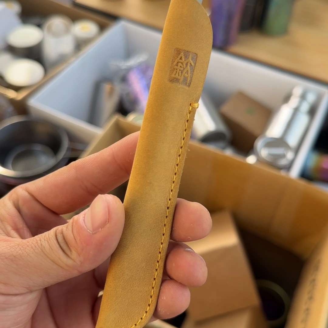 金属一个茶针带套微瑕