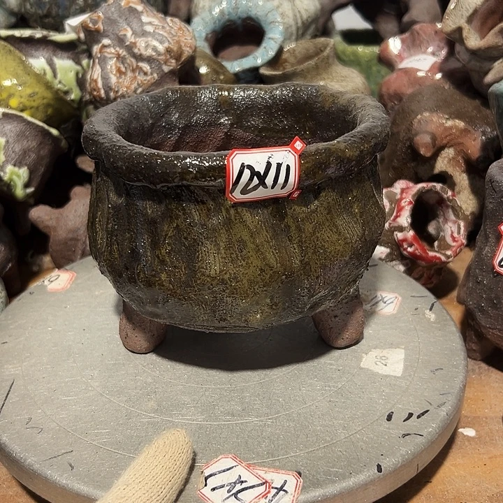 粗陶花盆制作就这样了，现在