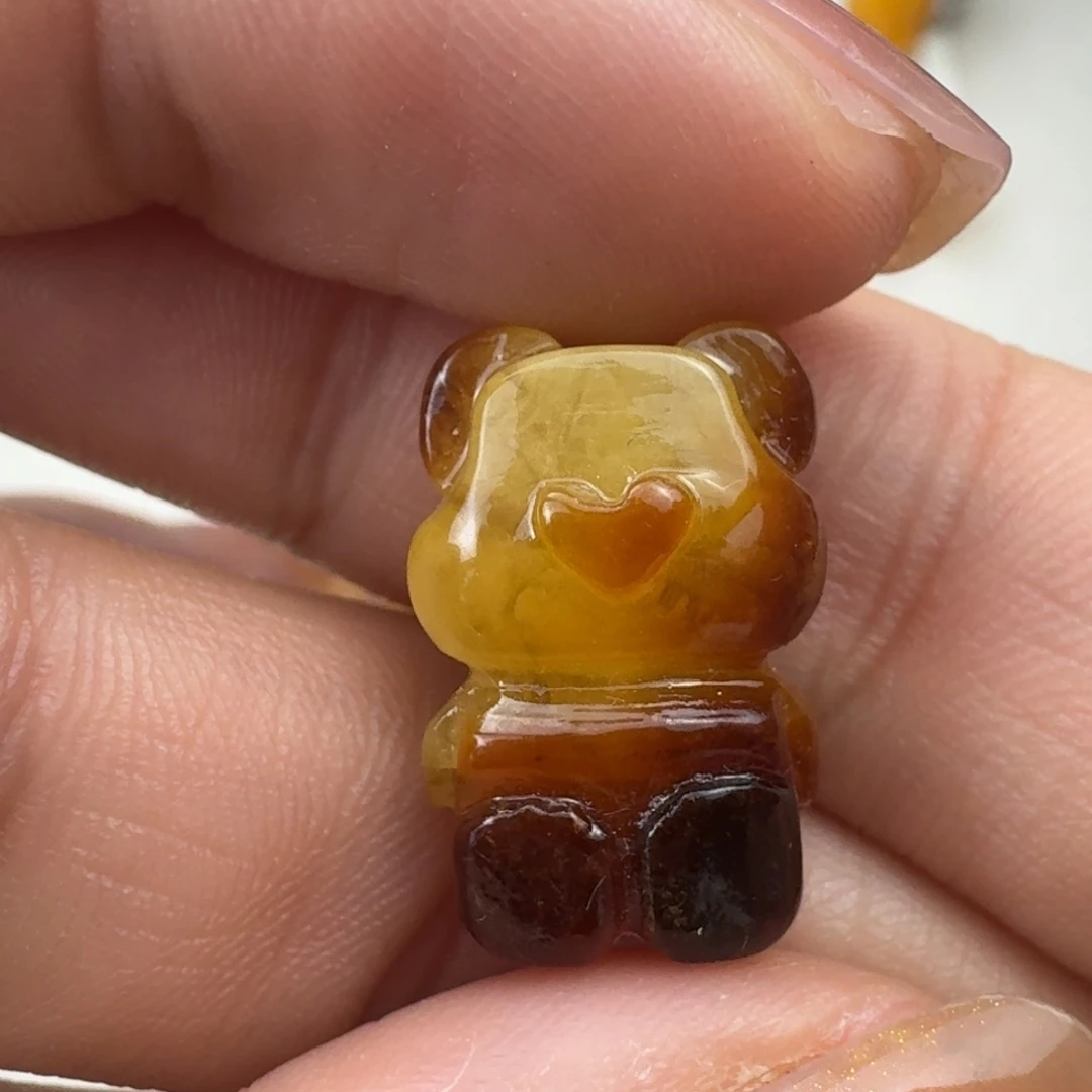 蜜蜡未镶嵌珠宝奇石全品 19.7×12.6×9.6