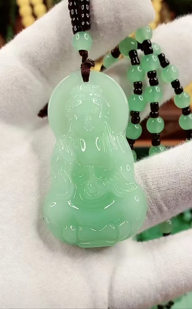 夏季新款4、浅绿八角观音经典.