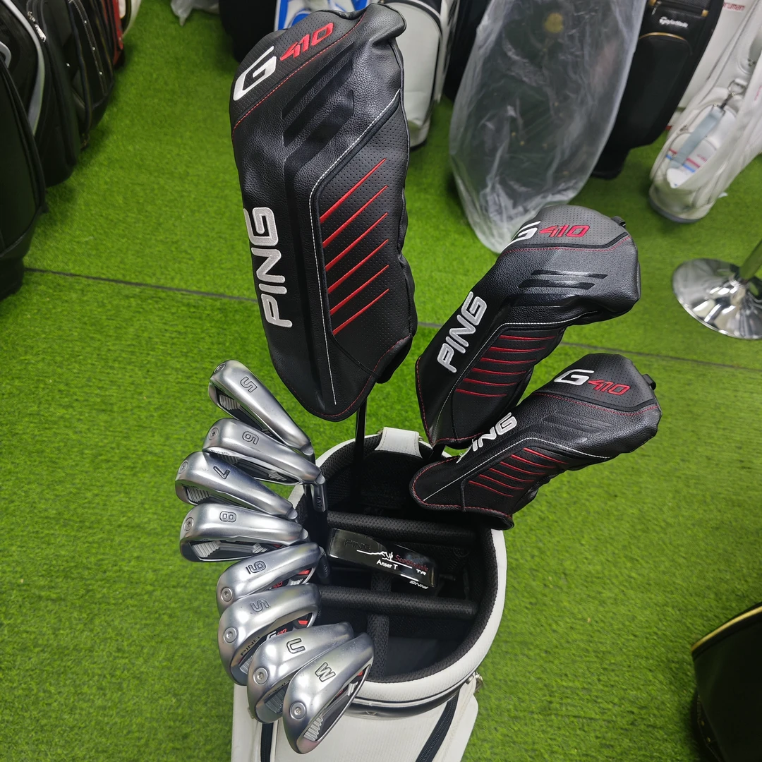 PingG410男士高尔夫套杆3木8铁1推1包木杆SR铁杆R高尔夫球杆推杆