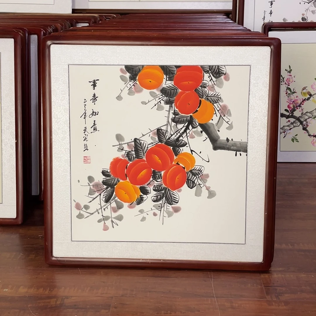 国画带框尺寸63*63厘米