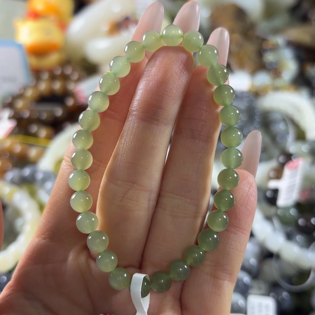 和田玉未镶嵌手串157