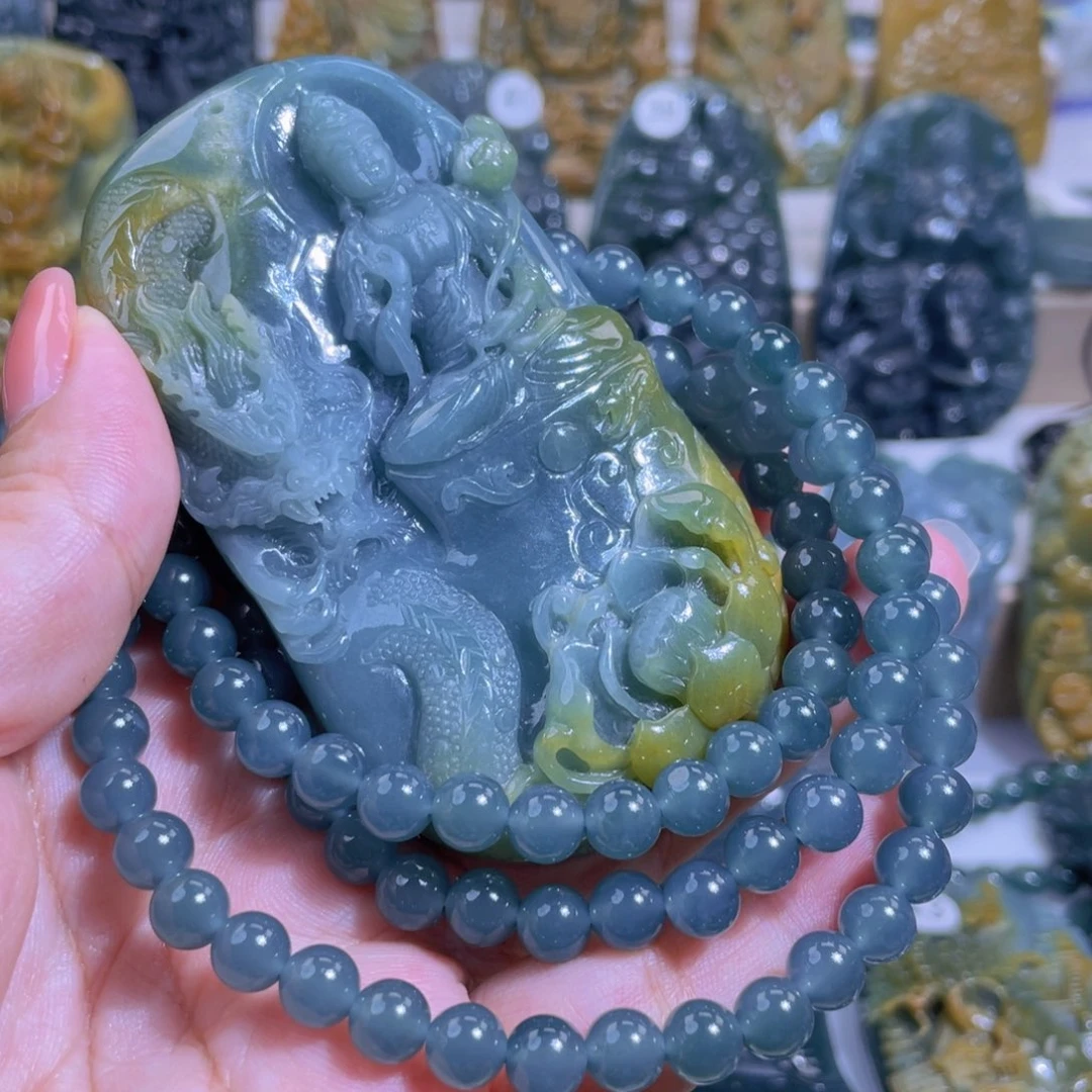 九***水颈饰未镶嵌翡翠翡翠