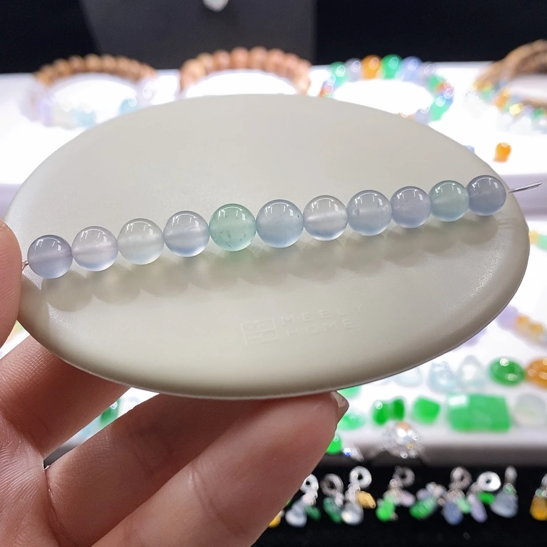 颈饰未镶嵌翡翠多宝珠珠