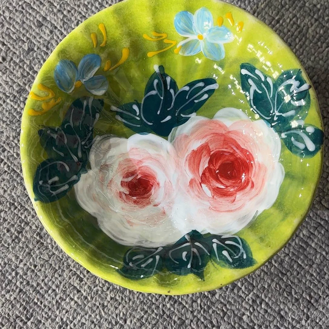 景德镇手绘高温釉下彩陶瓷茶具