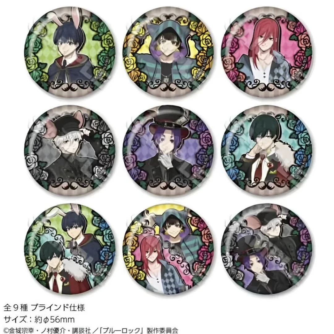 【拆包日谷】Alice《蓝色监狱》爱丽丝晚会圆形 吧唧徽章盲盒