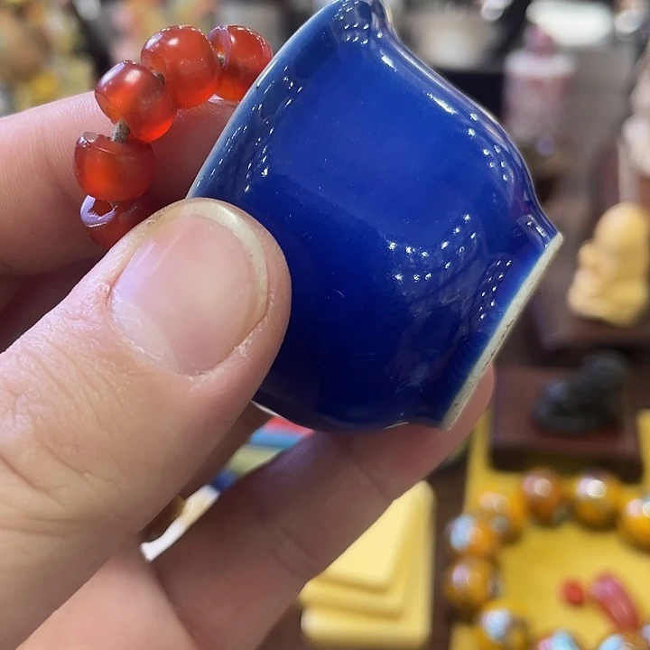 古***云瓷片精致雕刻工艺精湛