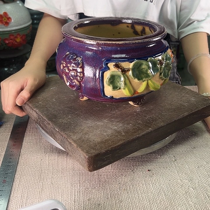 泳坤堂石湾盆陶瓷