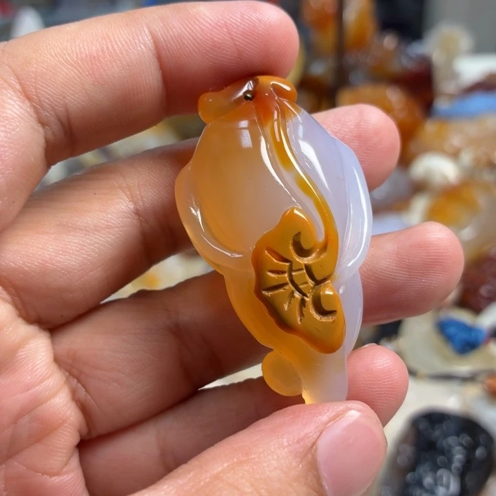 未镶嵌吊坠(不含链)玛瑙/玉髓