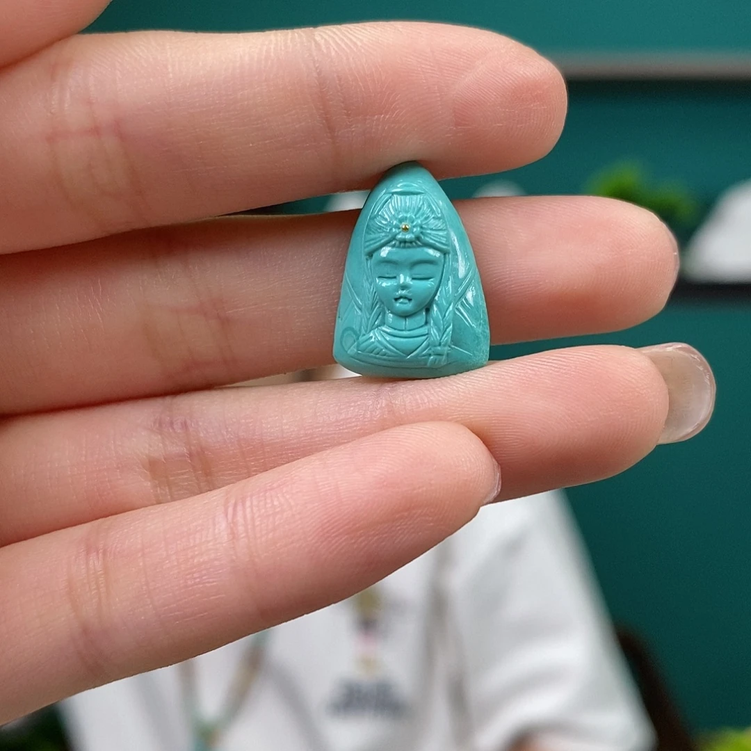 未镶嵌绿松石颈饰