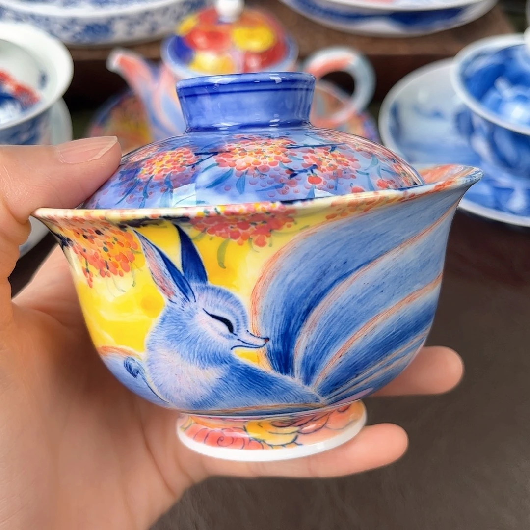 手绘高温瓷器瓷器