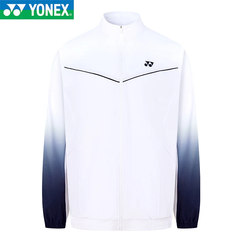 YONEX/尤尼克斯羽毛球服男女超薄透气速干运动外套夹克150015BCR