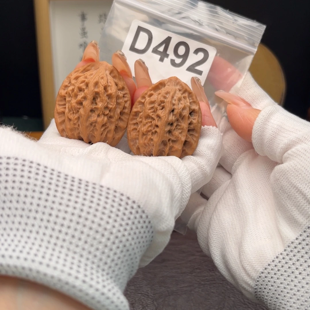 文玩核桃把件35佛度d492