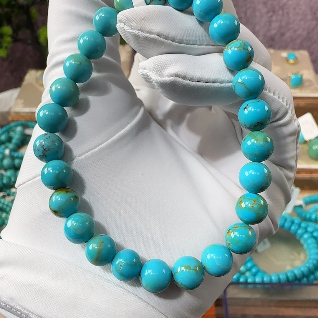 绿松石未镶嵌7mm➕手串