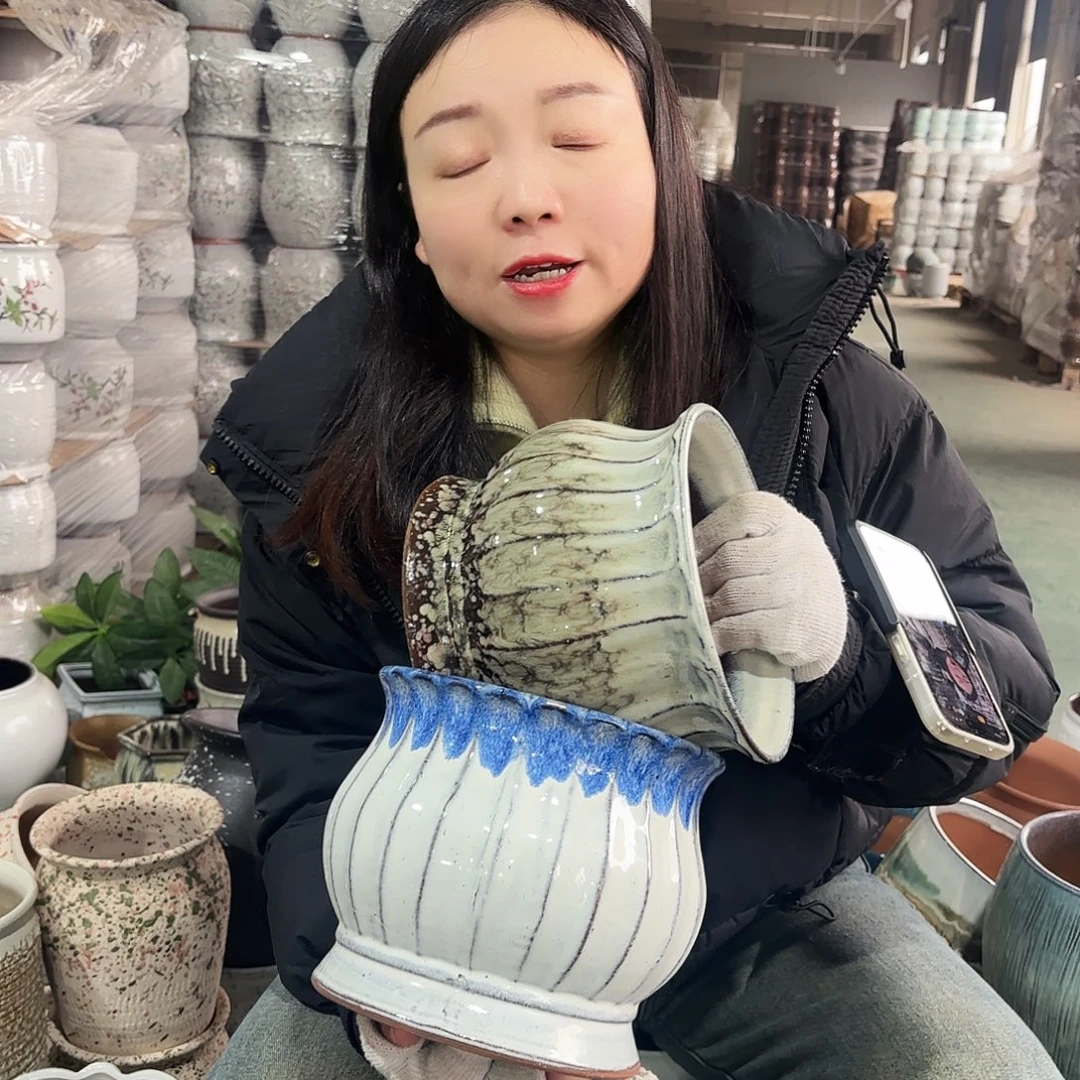 正品两个高18/20红陶