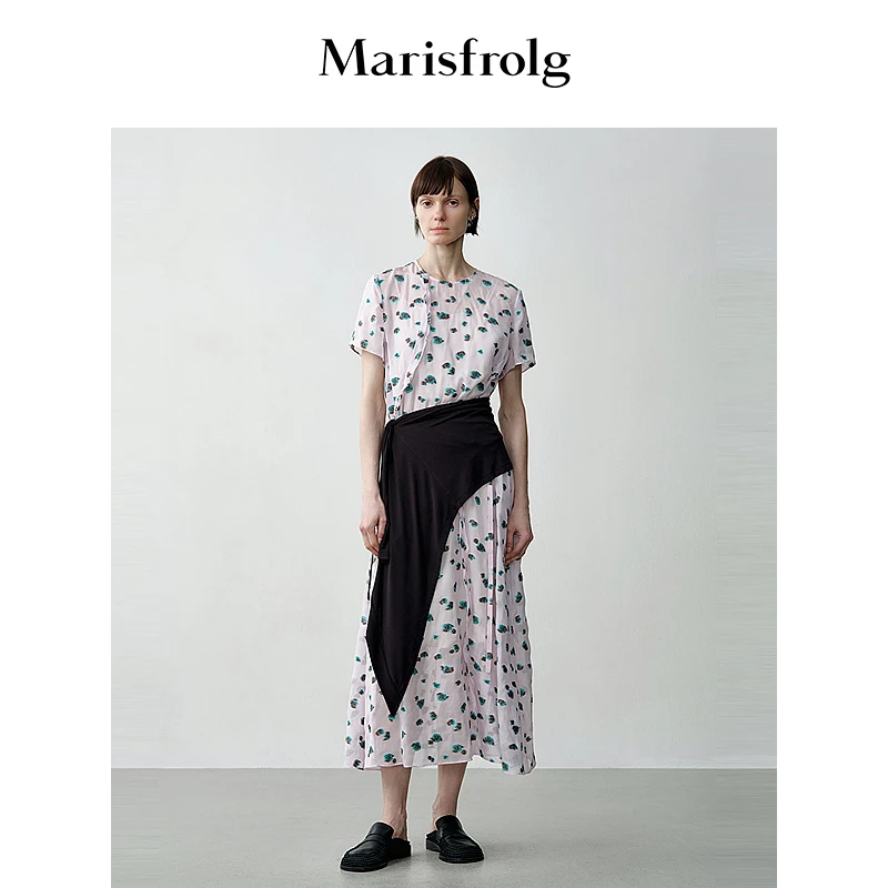 【新能量裙像】Marisfrolg/玛丝菲尔连衣裙A1EG27326