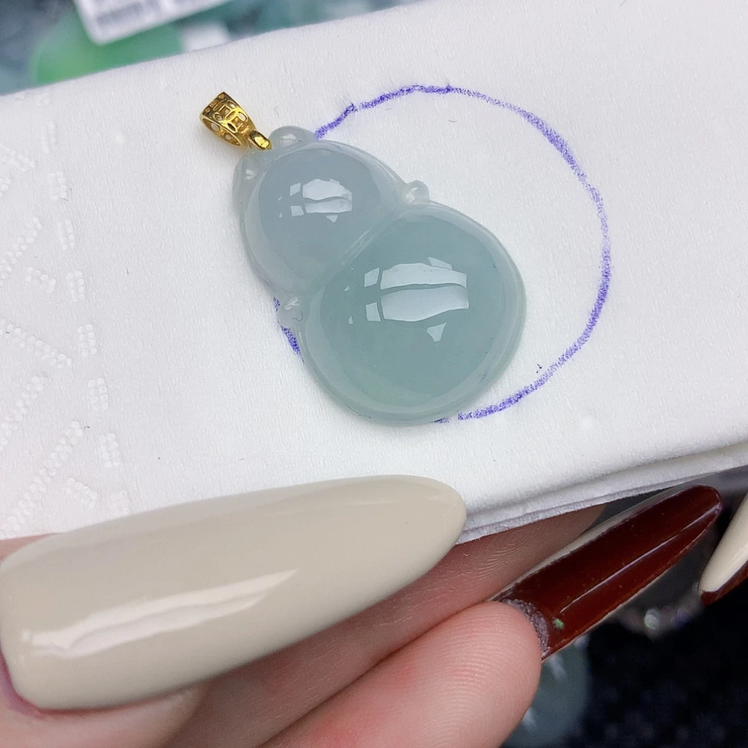 翡翠未镶嵌颈饰天然缅甸翡翠a货百元以上9元证书费自理