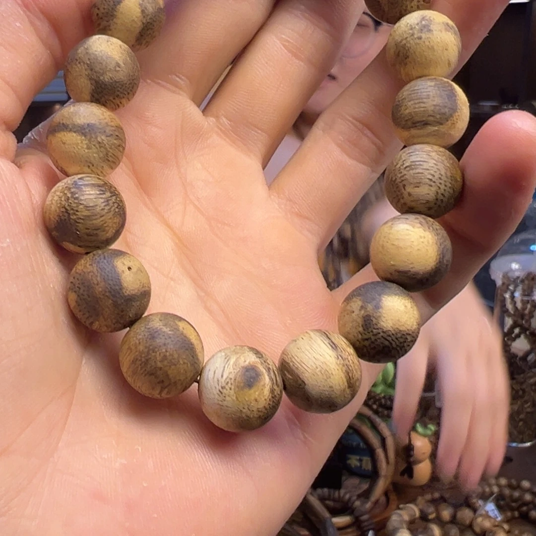 箫***笛沉香沉香碎屑卡1.2虎斑纹10克