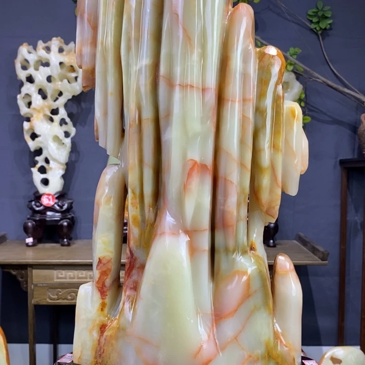 石材精品古青石摆件