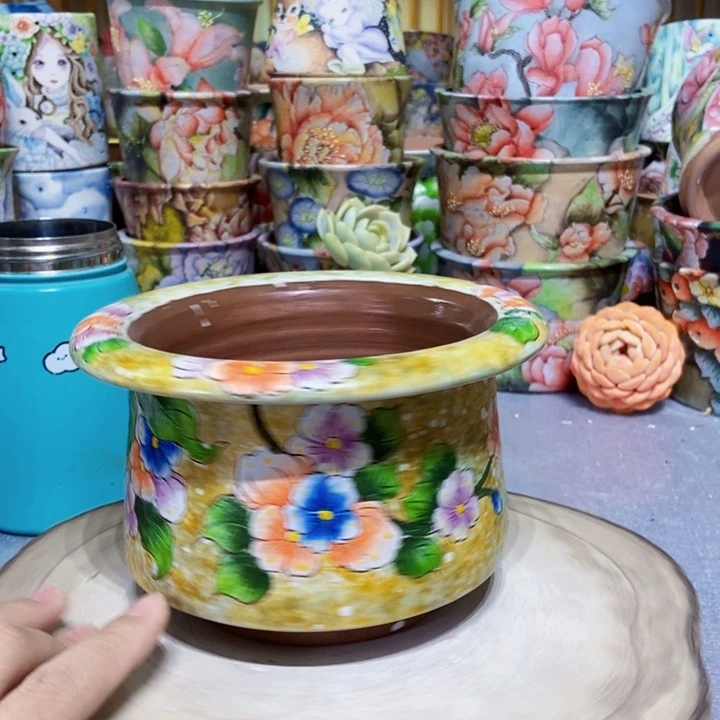 景德镇艺术手绘作品