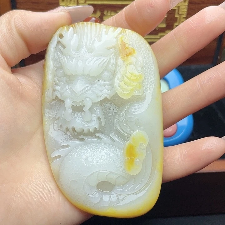 和田玉挂件未镶嵌用****天T