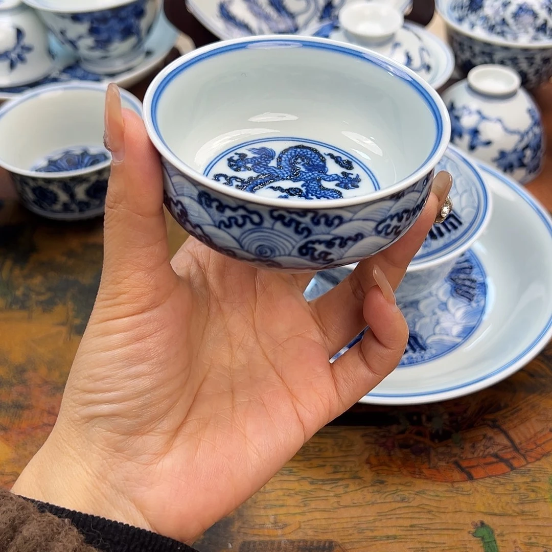 杯景德镇手绘主人杯