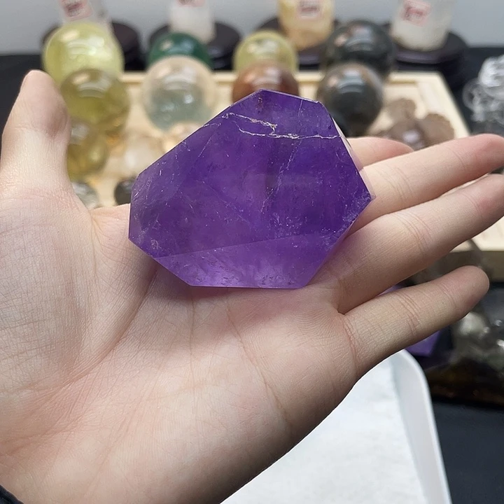 珠宝半成品水晶未镶嵌161水晶