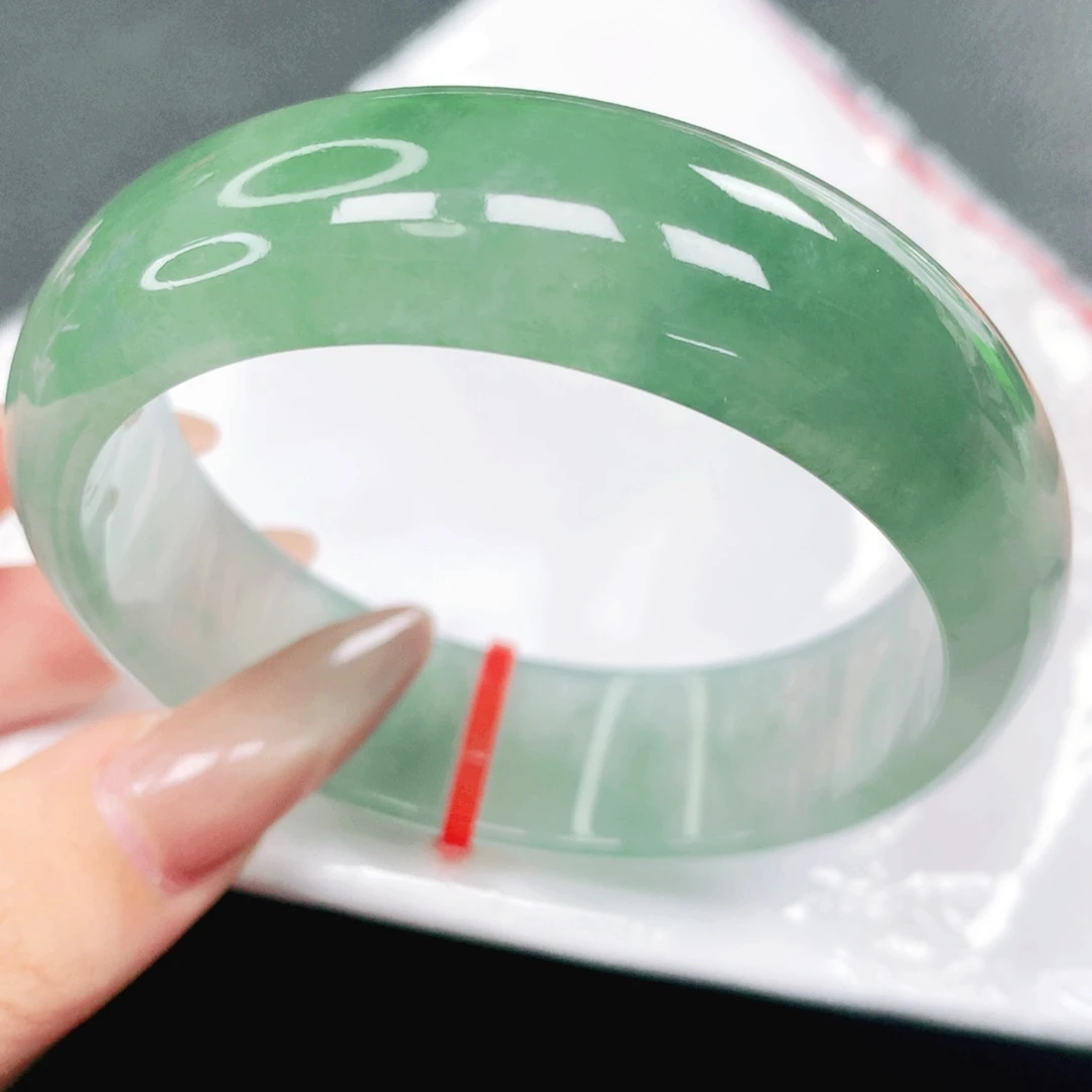 翡翠未镶嵌手镯58