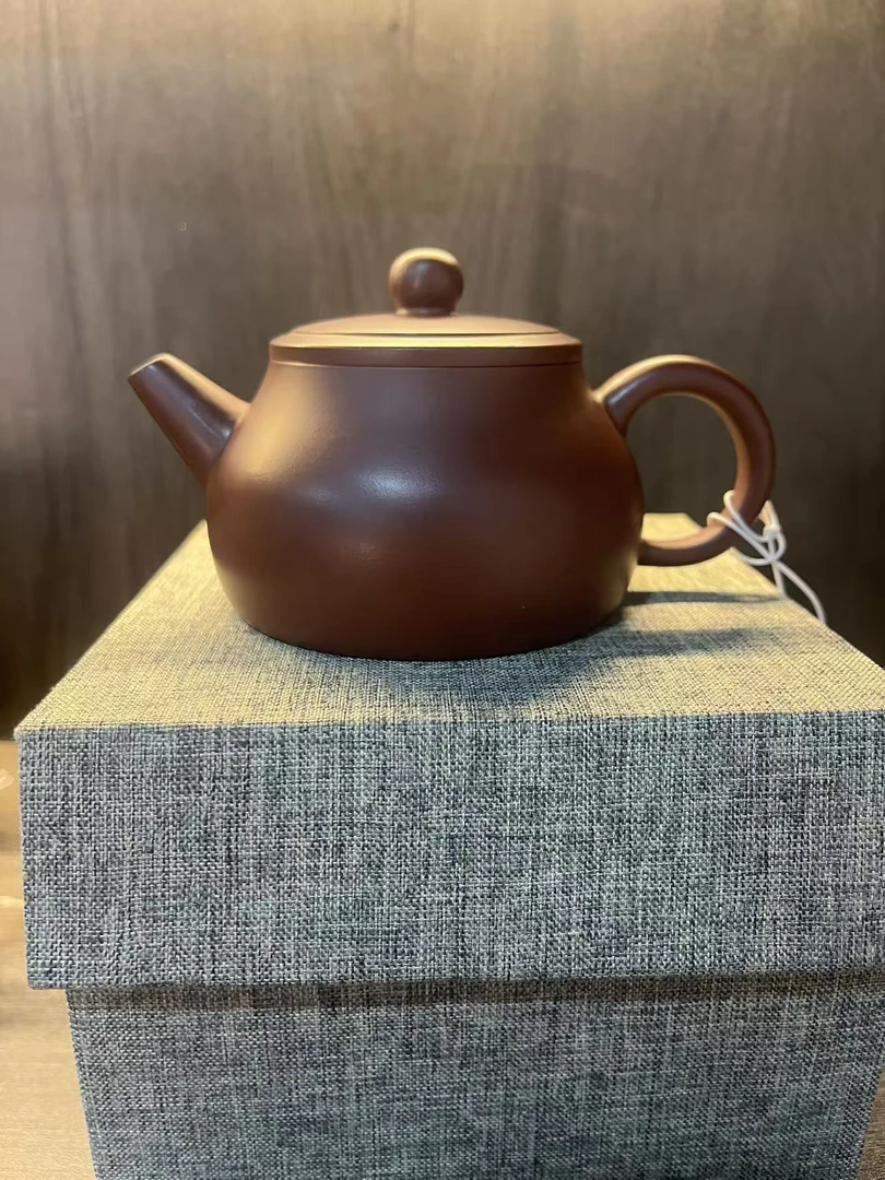 光器扁德钟 龙血砂壶紫砂壶 范俊美