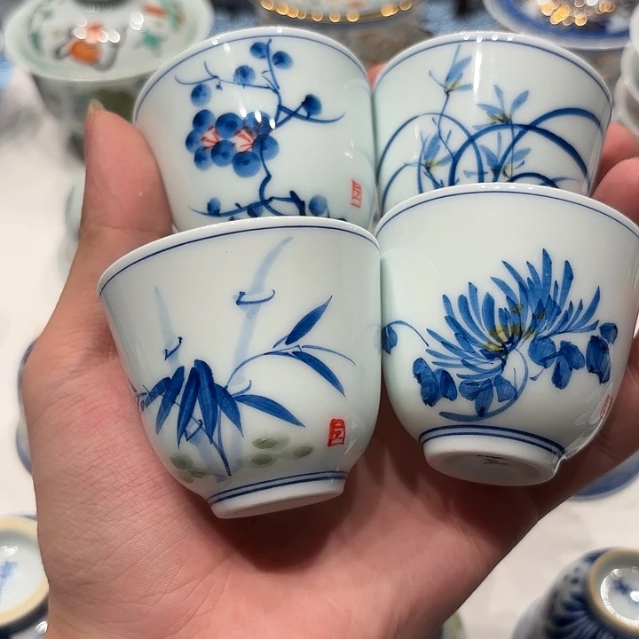景德镇陶瓷杯子的