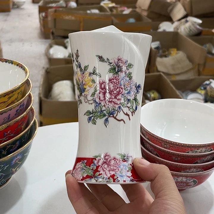 陶红色筷子桶……………………