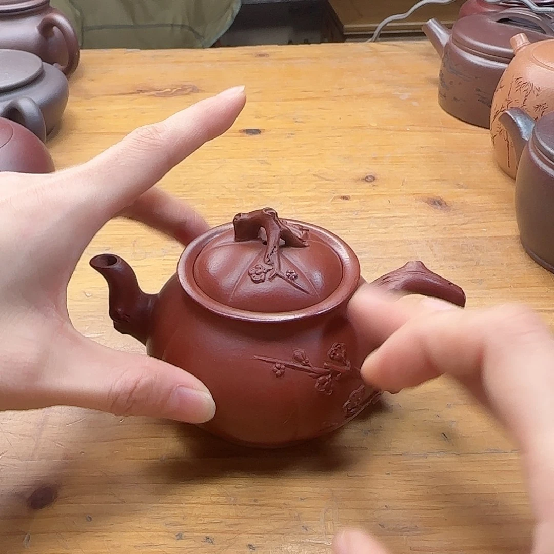 紫砂茶壶民间手艺人全手工制作