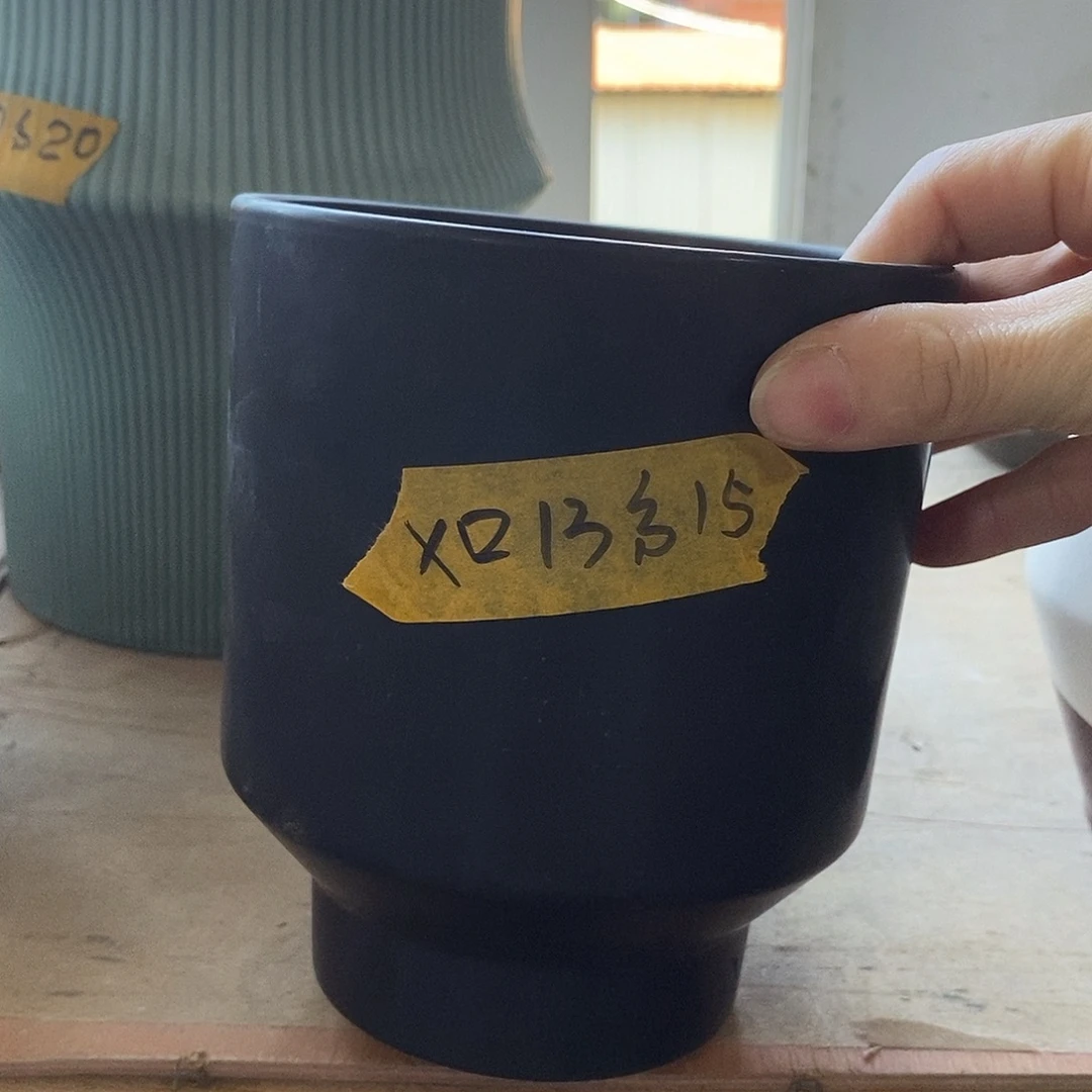 杯子陶陶盆有孔 瑕疵介意勿拍