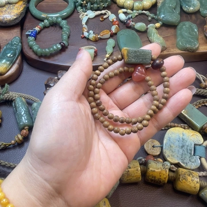 岫岩河磨玉（透闪石质玉）未镶嵌珠宝半成品