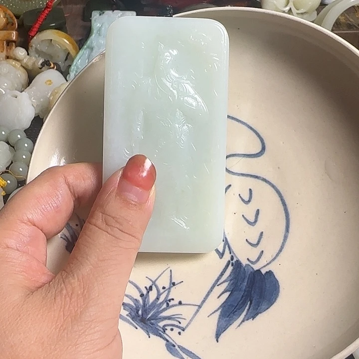 一***光瓷片新号开播瓷盘一件，