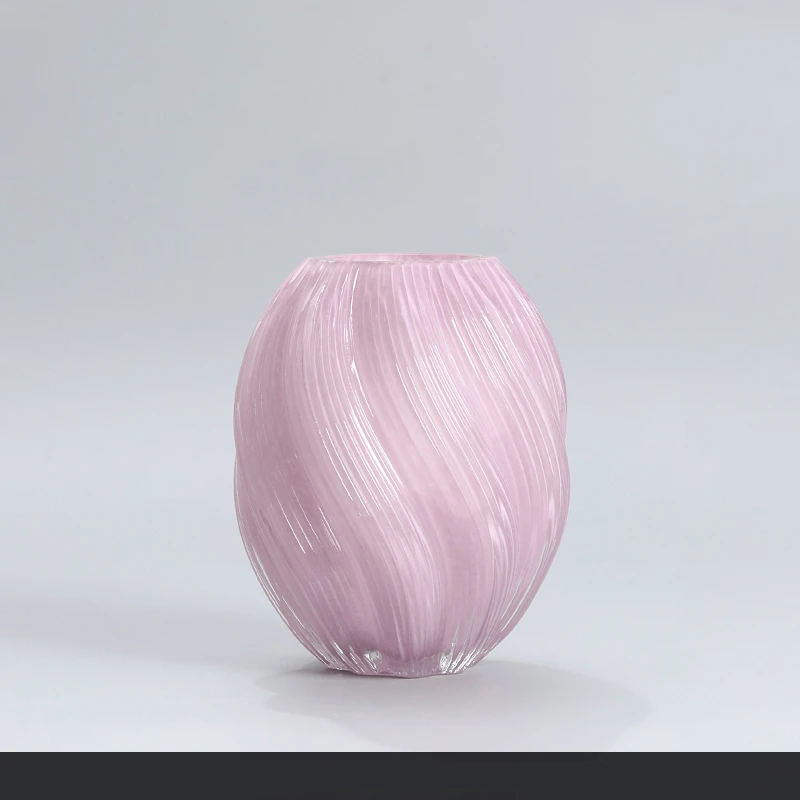 KP-XX-二代小号粉色麦芽糖花瓶