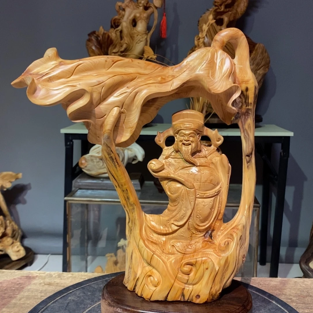 柏木（崖柏）崖柏木雕刻