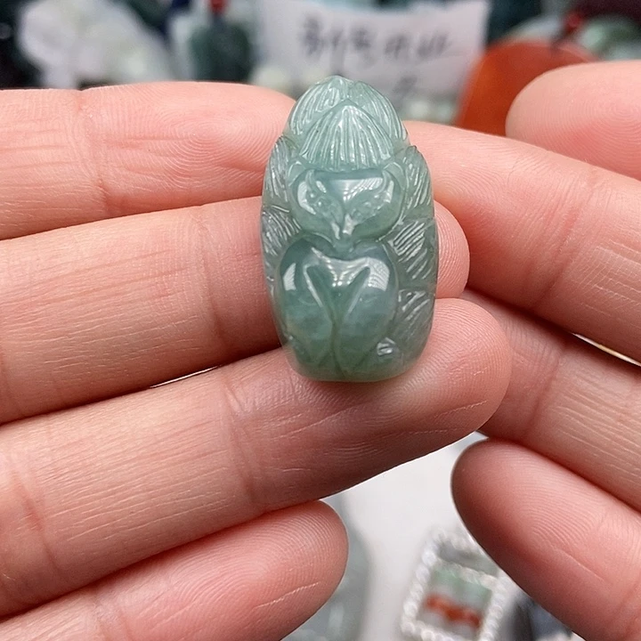 未镶嵌挂件翡翠翡翠