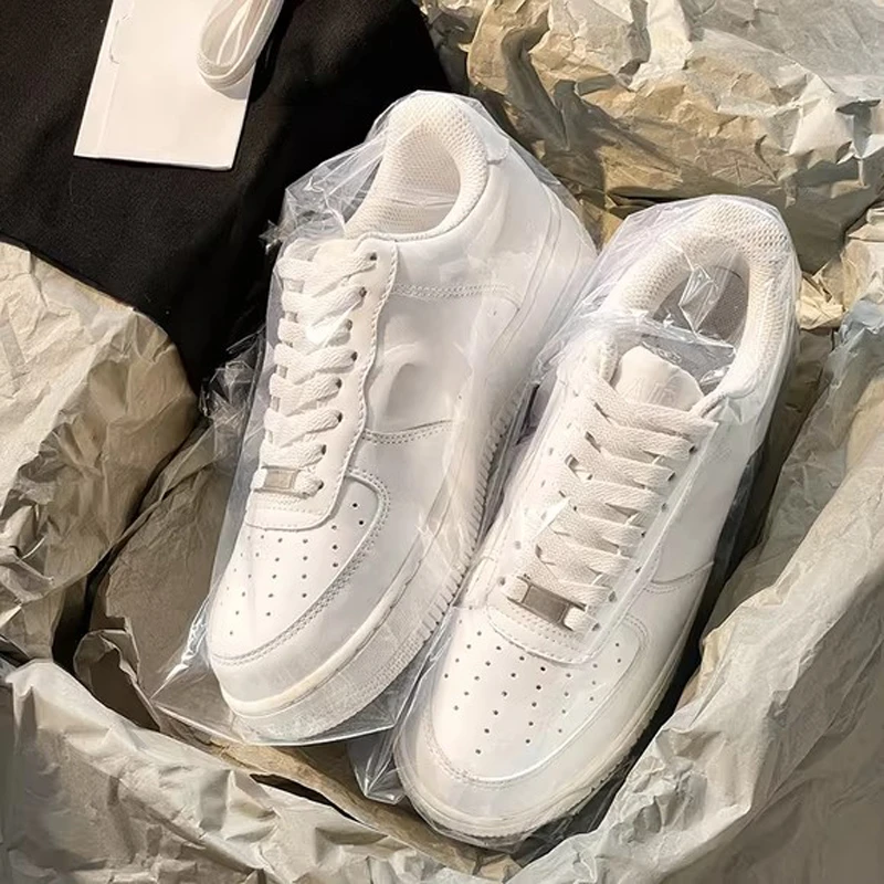 qbqa官方正品~空军1号厚底增高男女透气夏季新款轻便百搭爆款休闲