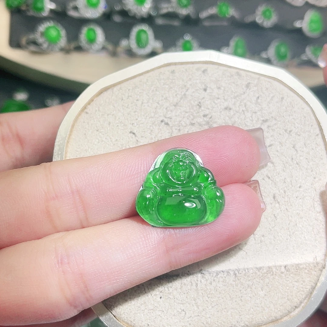 翡翠未镶嵌挂件裸石
