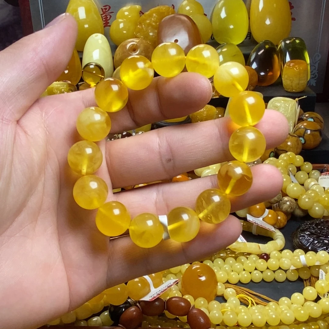 琥珀未镶嵌裸石蜜蜡