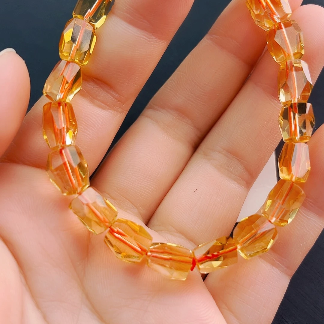 水晶未镶嵌手串天然