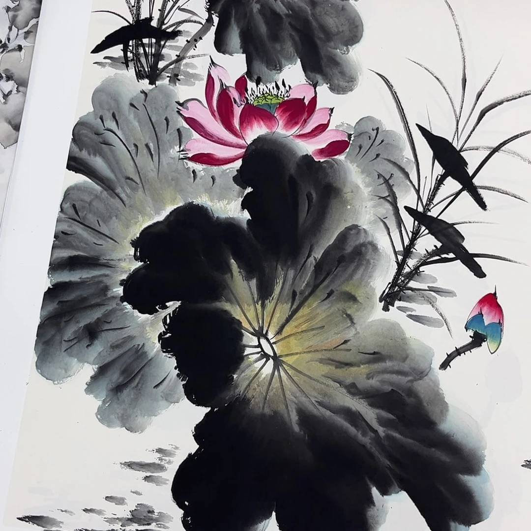 国画宣纸国画纯手绘作品