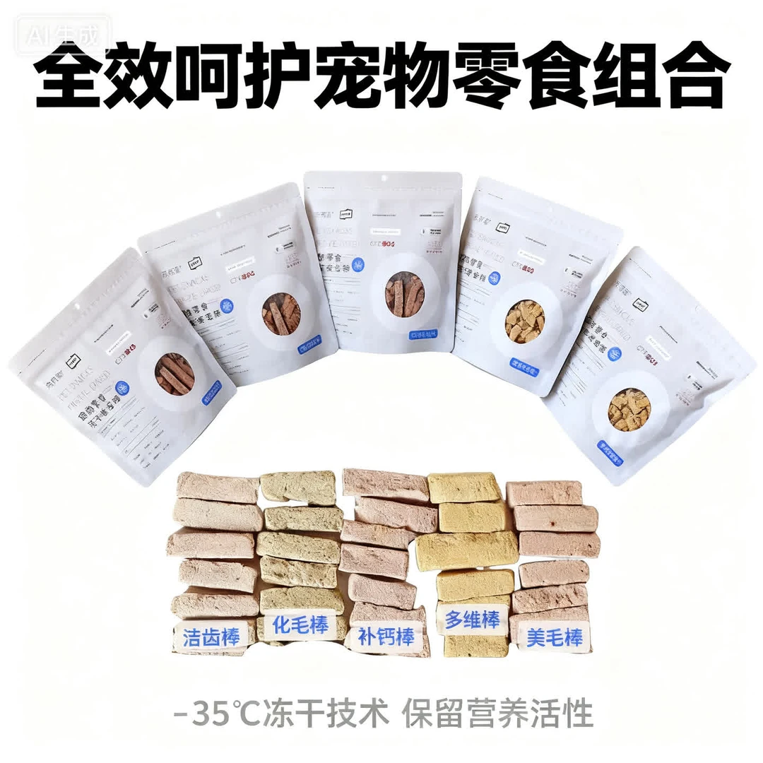 宠希望 宠物零食 犬猫通用功能性冻干 多种口味多种功能 90g/150g