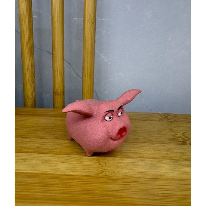 【坐饮亭竹】飞天猪茶宠